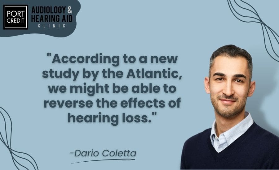 According to a new study by the Atlantic, we might be able to reverse the effects of hearing loss.