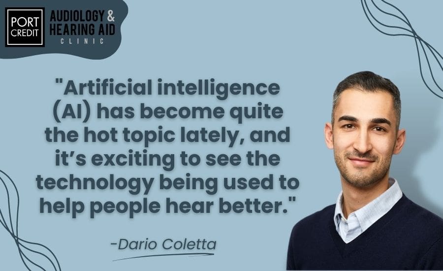 Artificial intelligence (AI) has become quite the hot topic lately, and it’s exciting to see the technology being used to help people hear better.